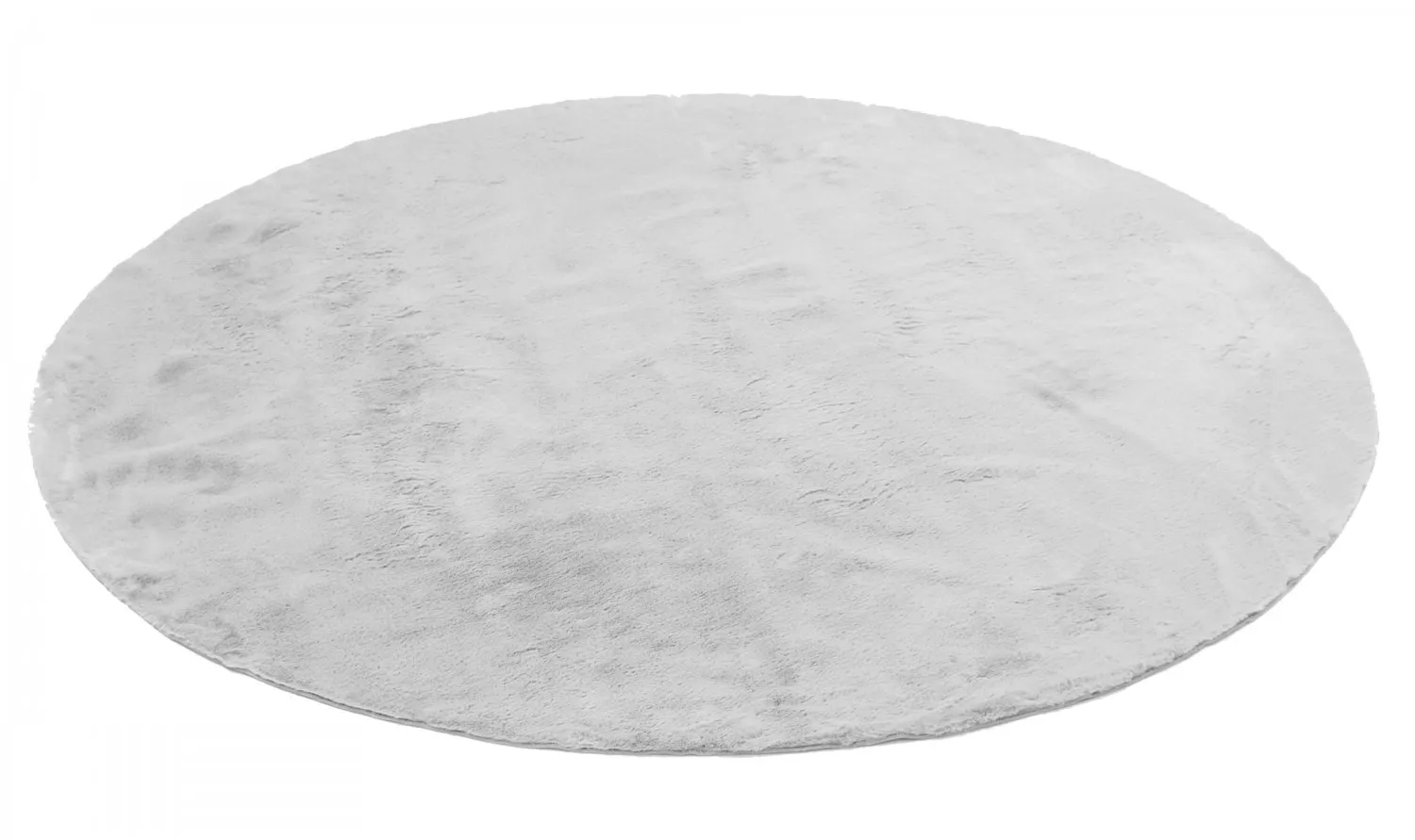 Runda mattor - Aranga Super Soft Fur (grå)