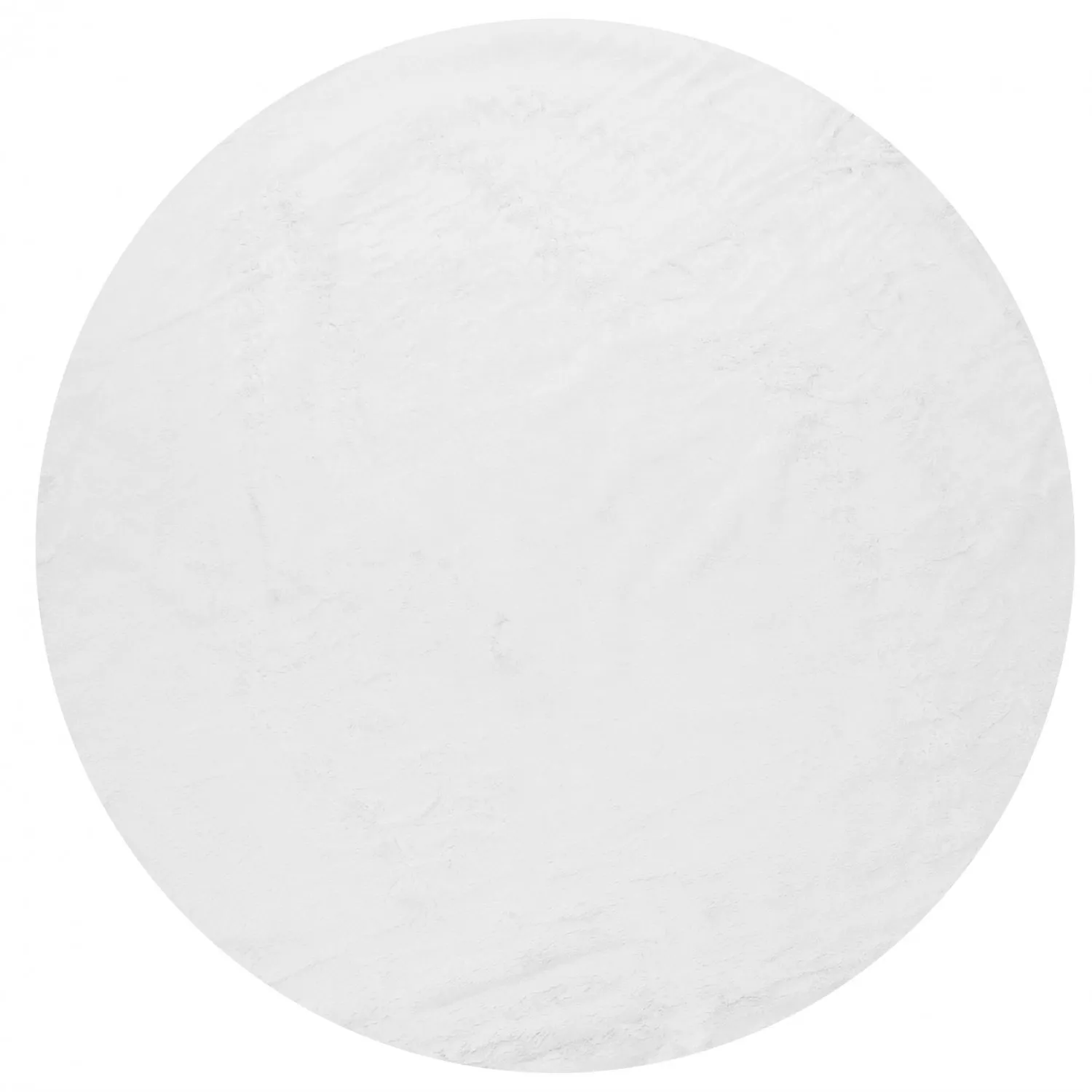 Runda mattor - Aranga Super Soft Fur (vit)