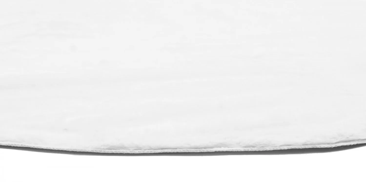 Runda mattor - Aranga Super Soft Fur (vit)