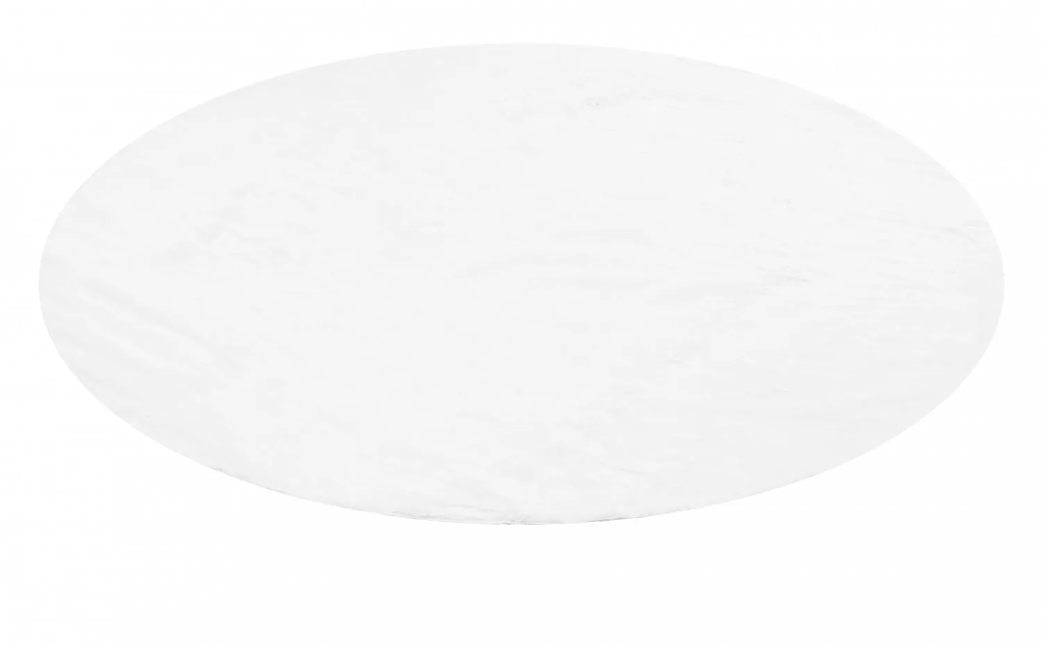 Runda mattor - Aranga Super Soft Fur (vit)