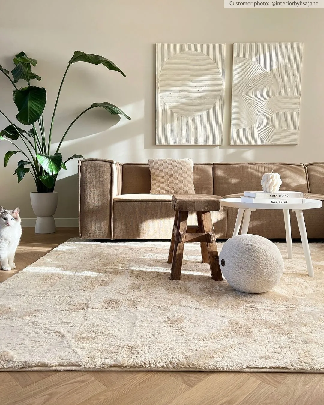 Ryamattor - Aranga Super Soft Fur (beige)