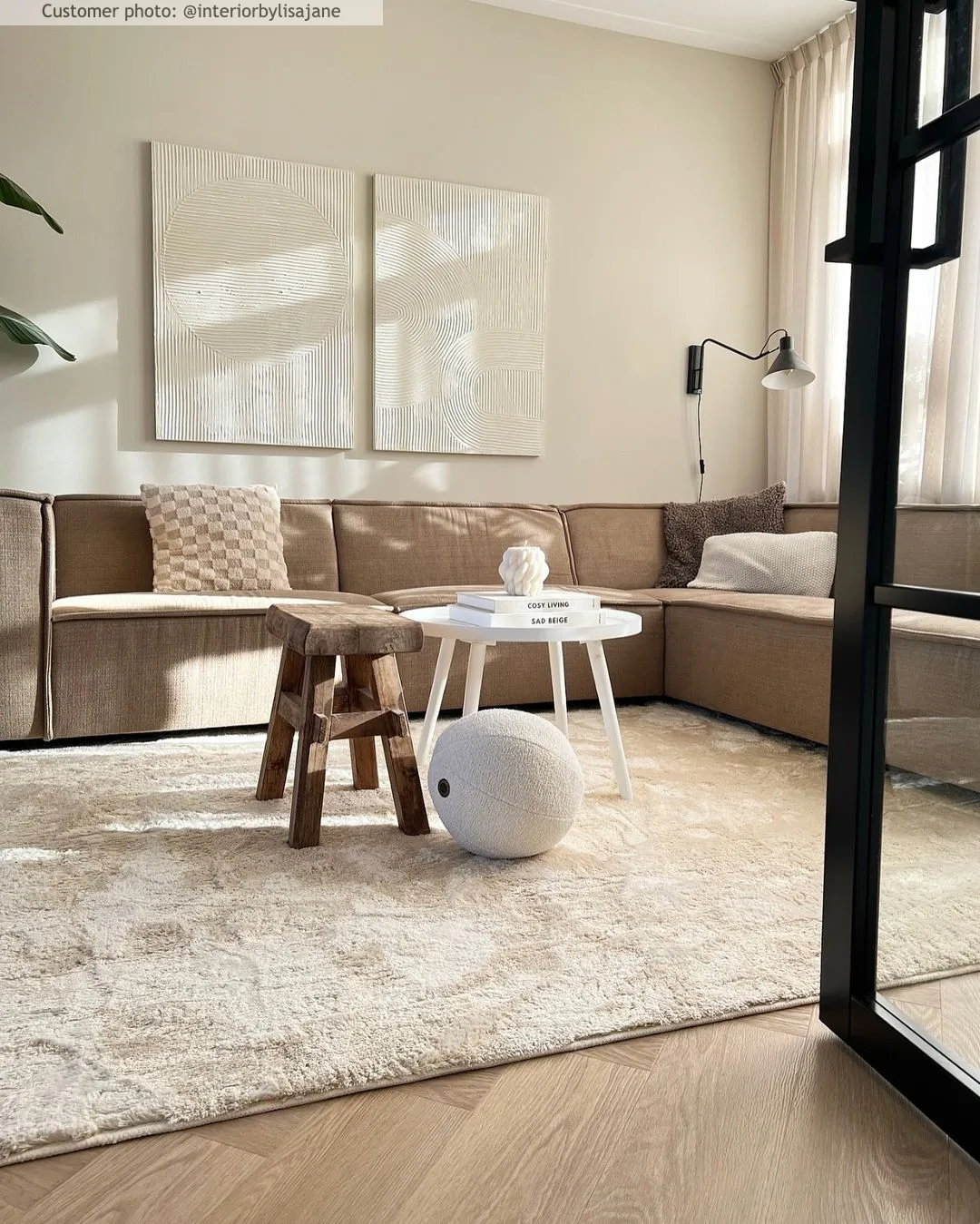 Ryamattor - Aranga Super Soft Fur (beige)