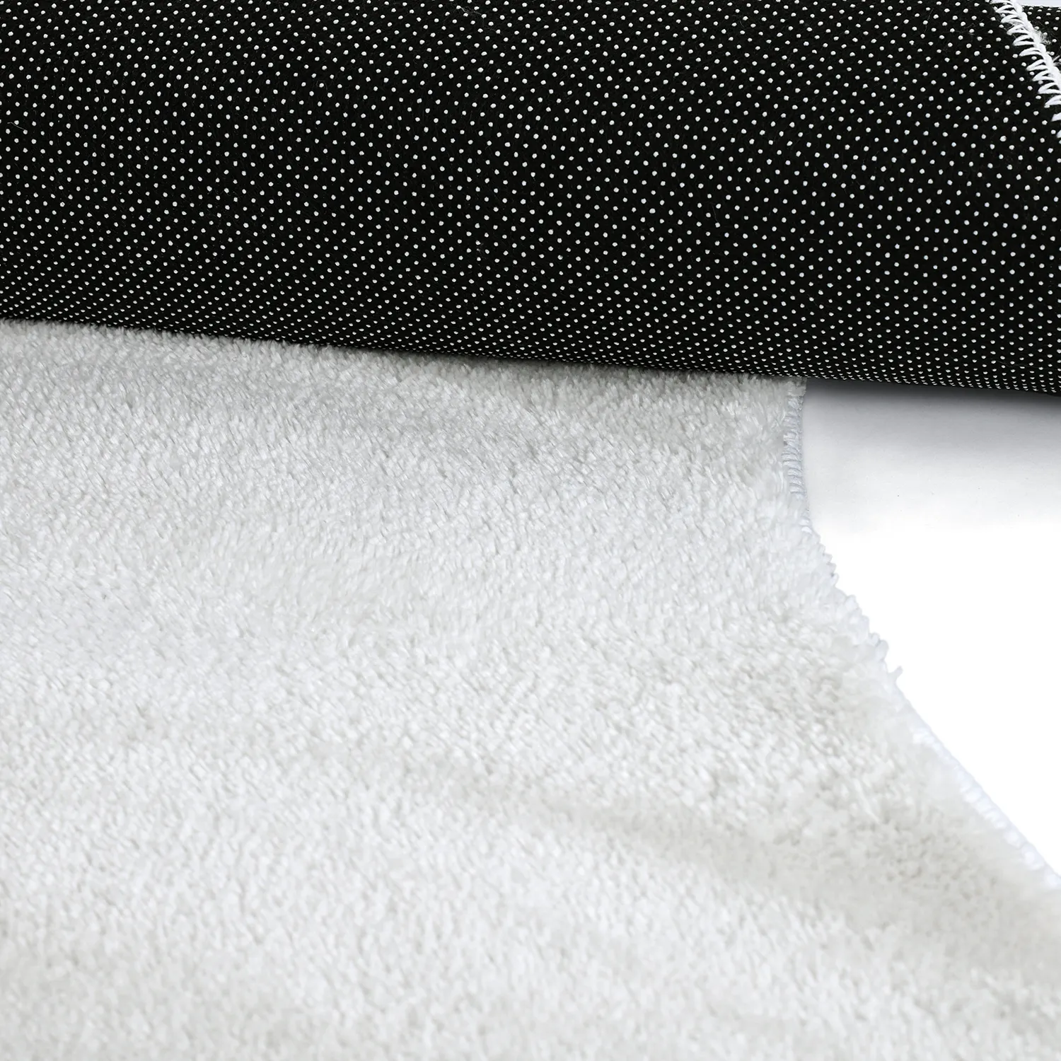 Asymmetrisk Vågig Ryamatta - Aranga Super Soft Fur (vit)