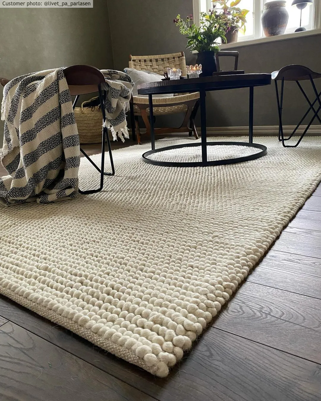 Ullmatta - Avafors Wool Bubble (beige)