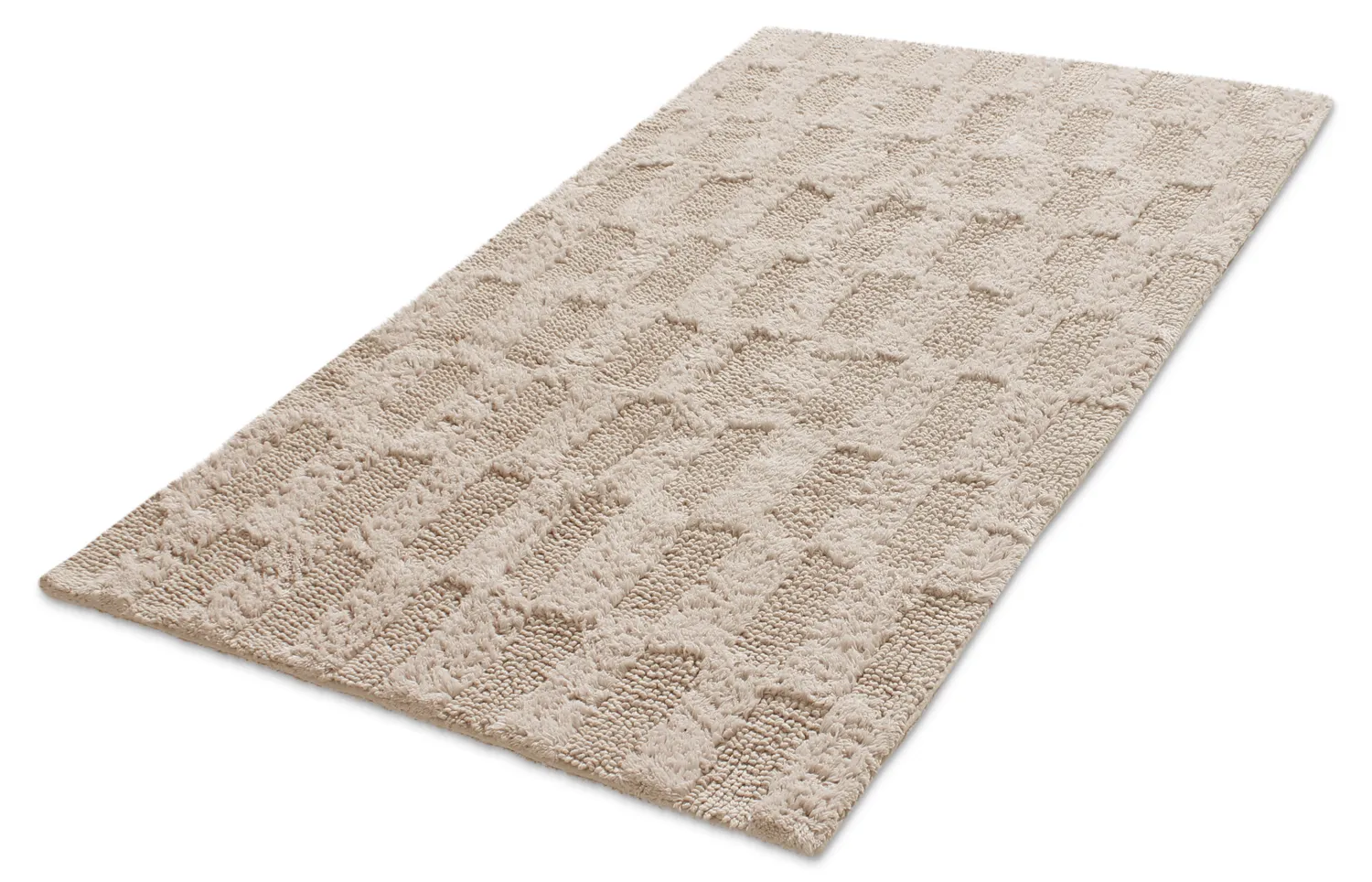 Badrumsmatta - Bevin (beige)