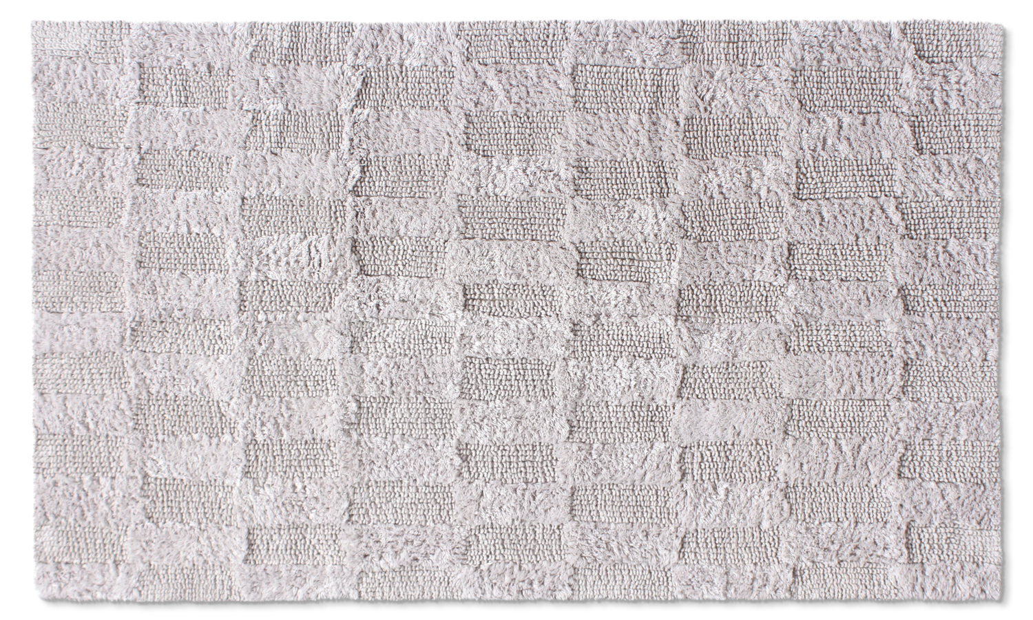 badrumsmatta - bevin (ljusgrå) (storlek: 50 x 80 cm)