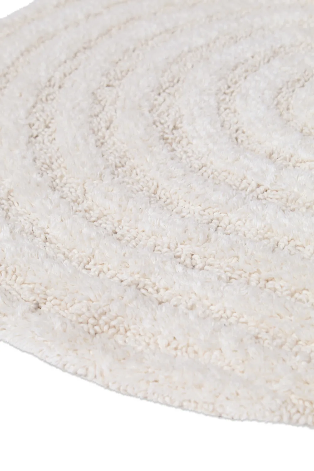 Oval badrumsmatta - Embla (offwhite)