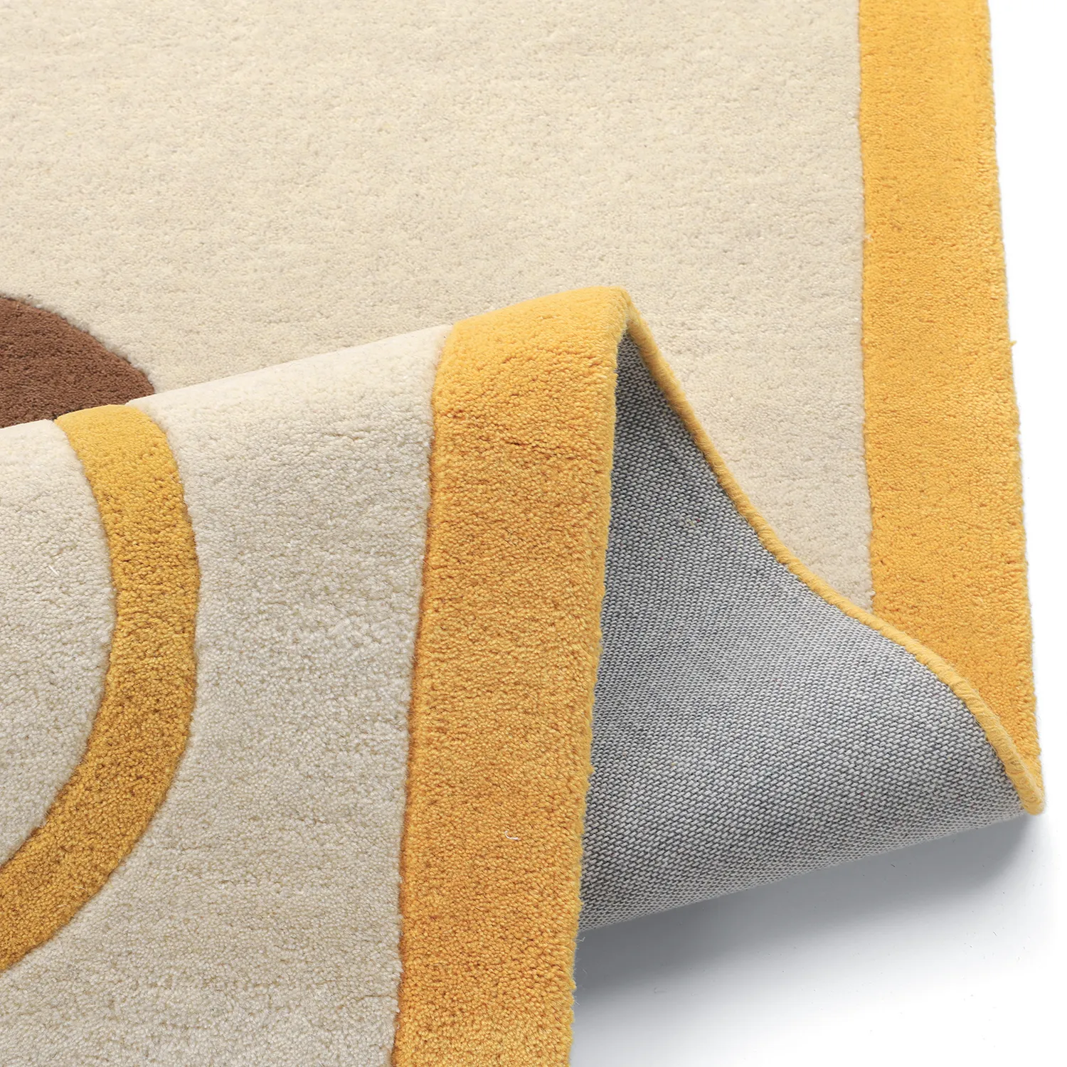 Barnmatta - Lion Hand Tufted Wool Premium (beige/multi)