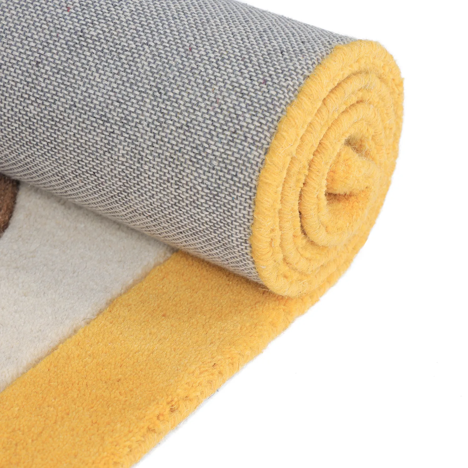 Barnmatta - Lion Hand Tufted Wool Premium (beige/multi)