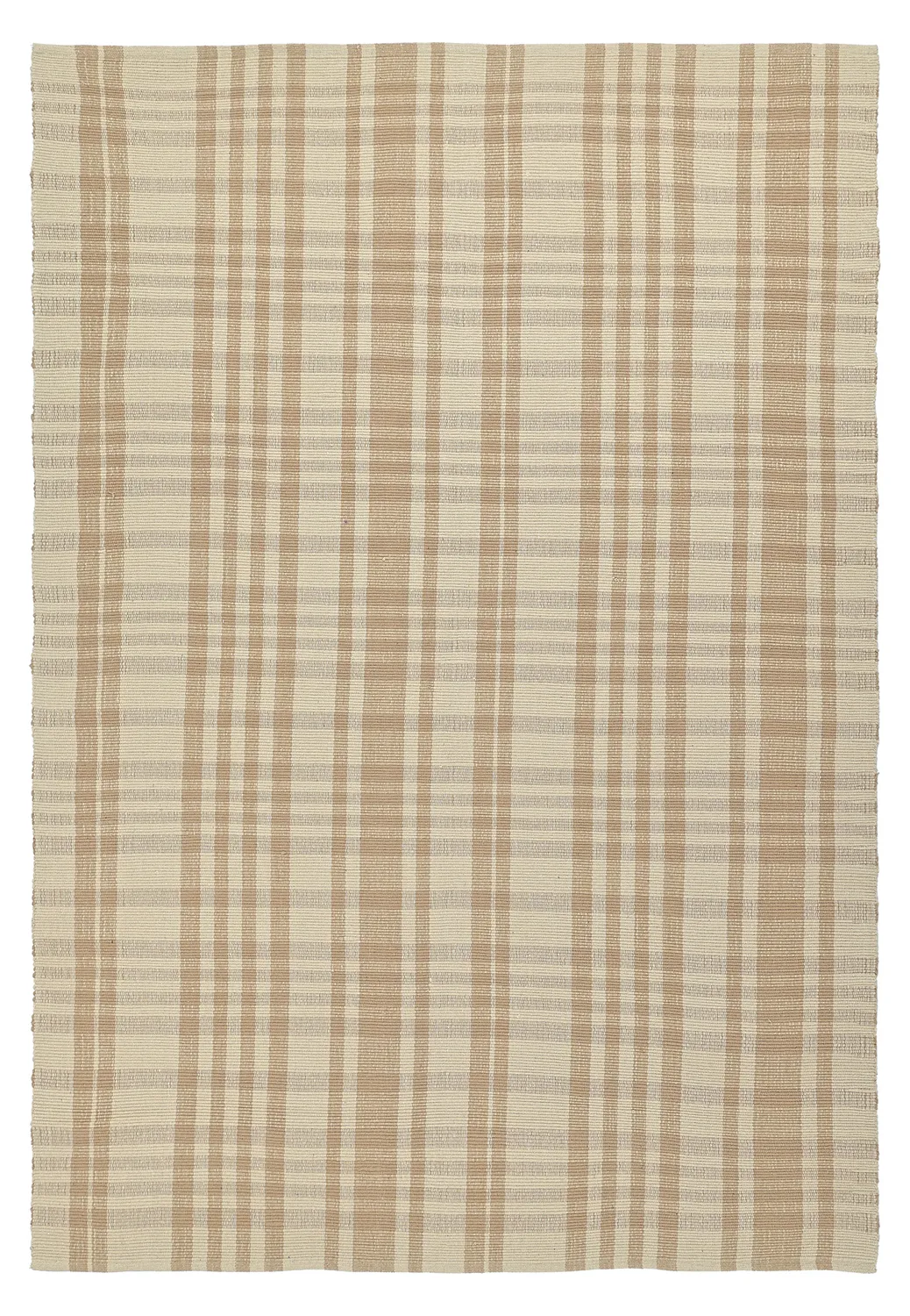 Bomullsmatta - Husvik (beige)