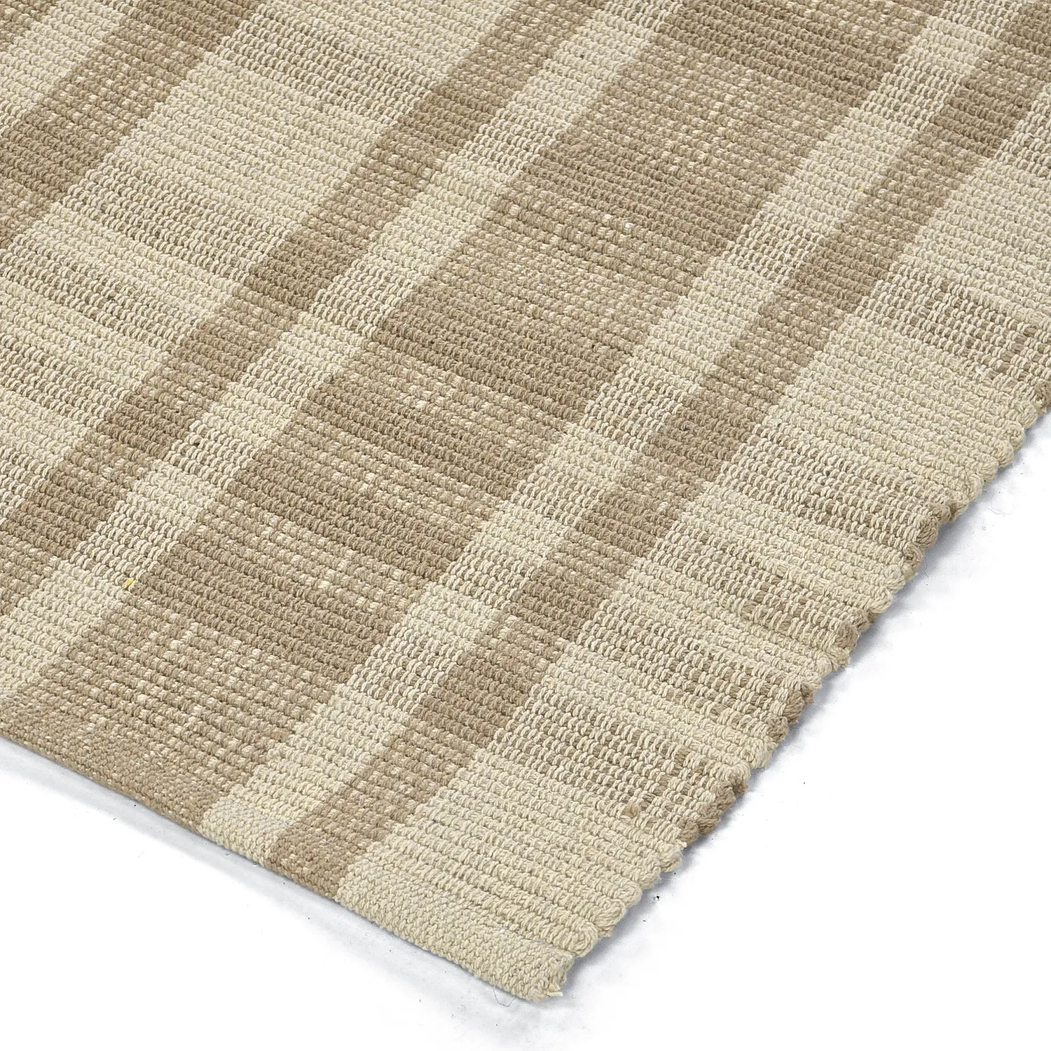 Bomullsmatta - Husvik (beige)