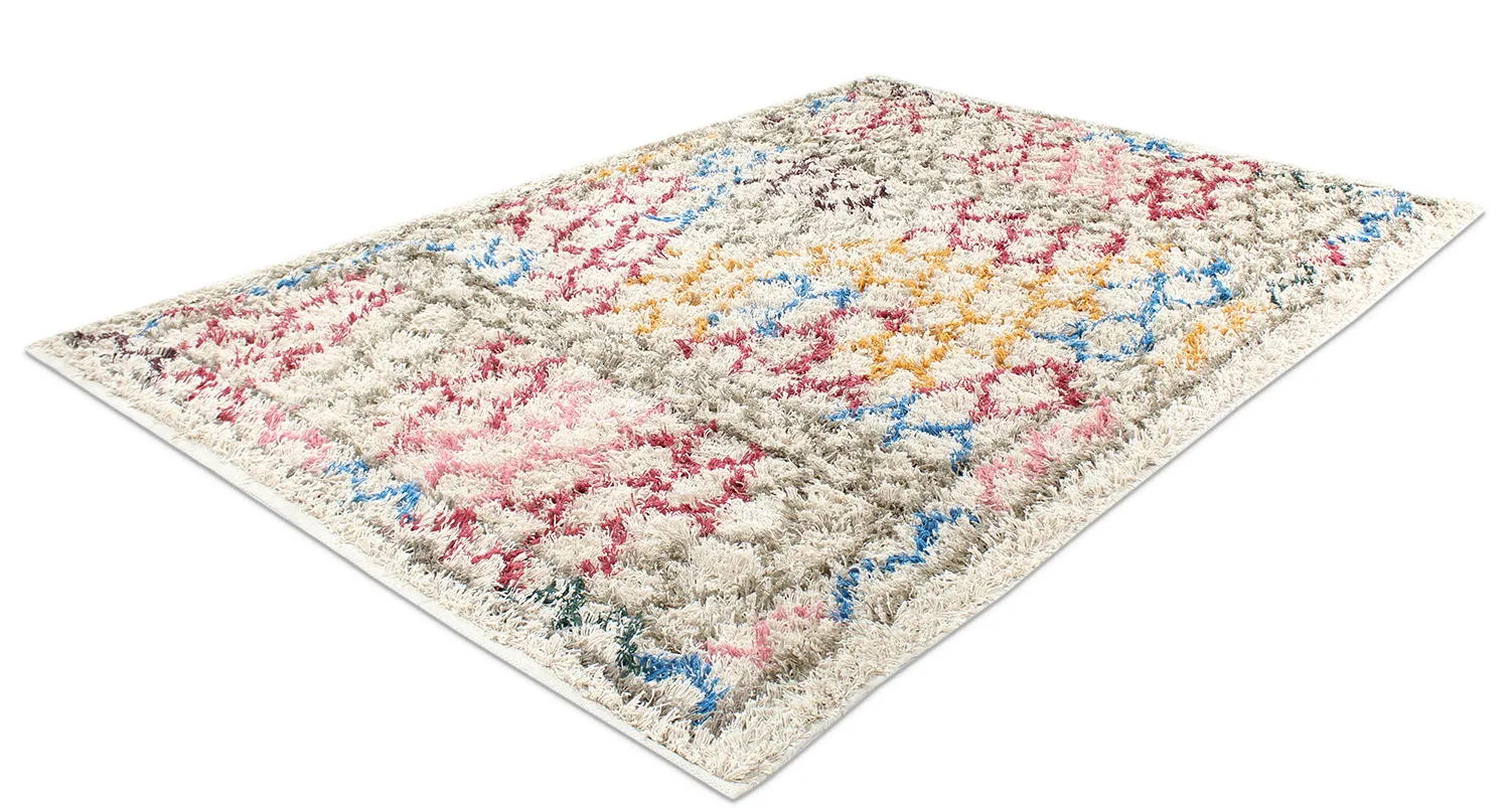 Ryamattor - Calder Natural Cotton Shaggy (multi)