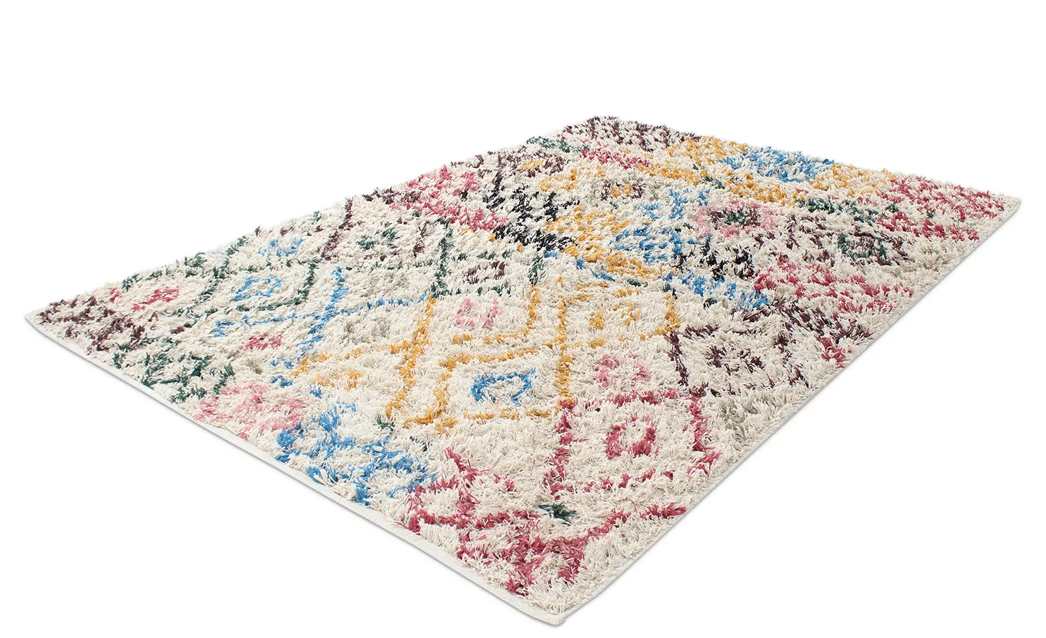 Ryamattor - Maloney Natural Cotton Shaggy (multi)