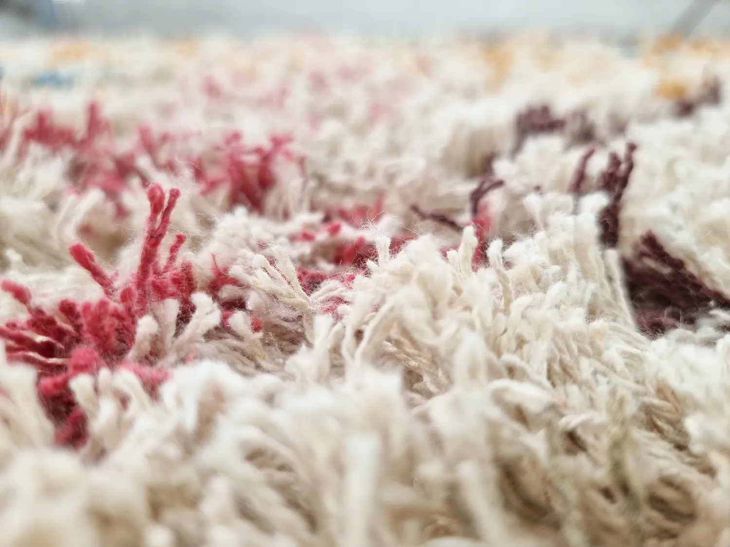 Ryamattor - Maloney Natural Cotton Shaggy (multi)