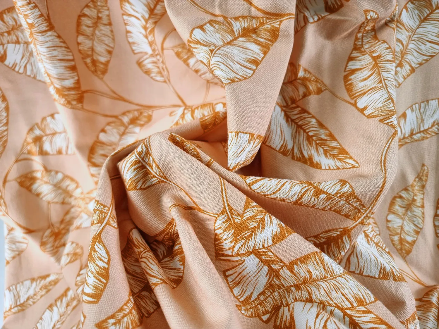 Bordslöpare - Löpare Leaves (orange)