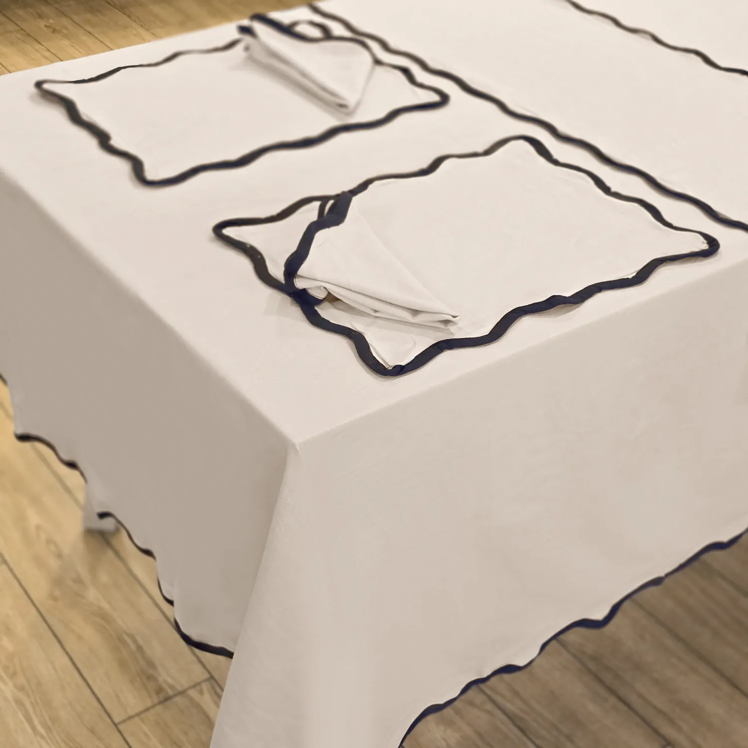 Bordstablett - 2-pack Yrsa (ljusbeige)