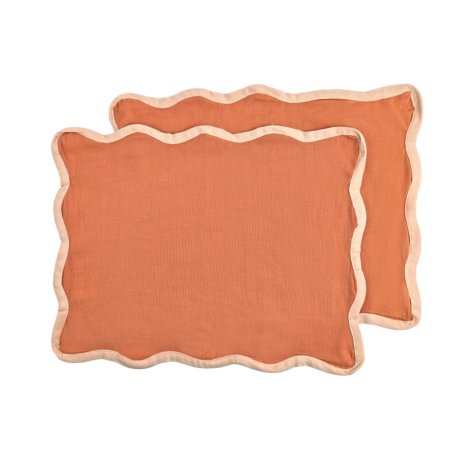 Bordstablett - 2-pack Yrsa (rost) (Storlek: 35 x 45 cm)