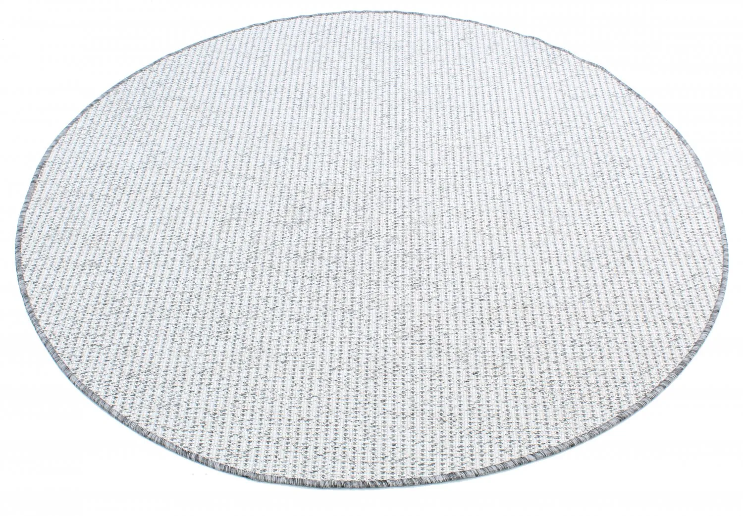 Rund matta - Bergen (silver)