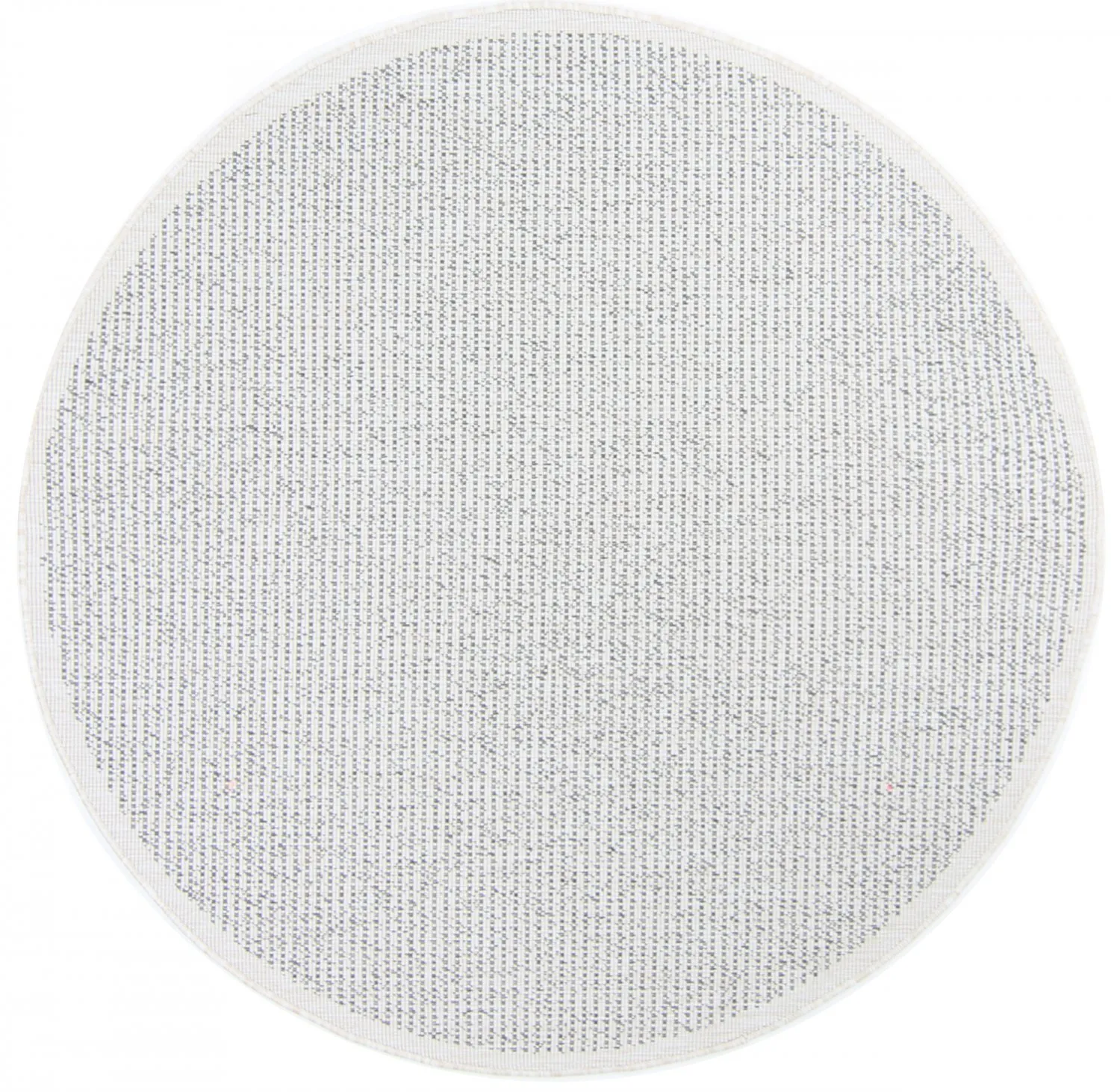 Rund matta - Tromsø (silver)