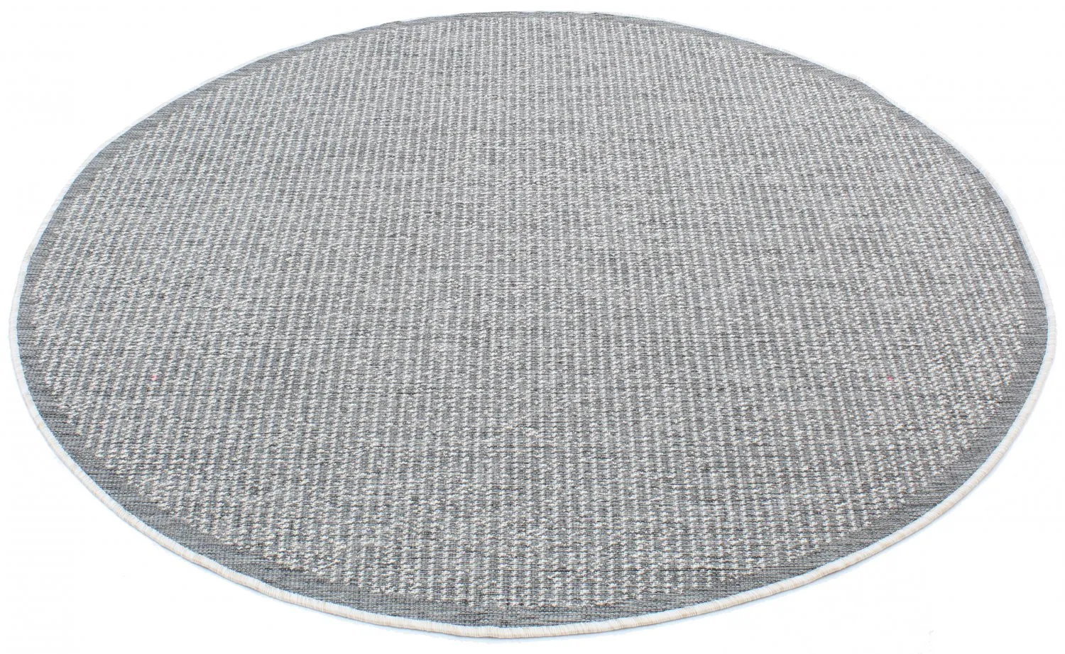 Rund matta - Tromsø (silver)