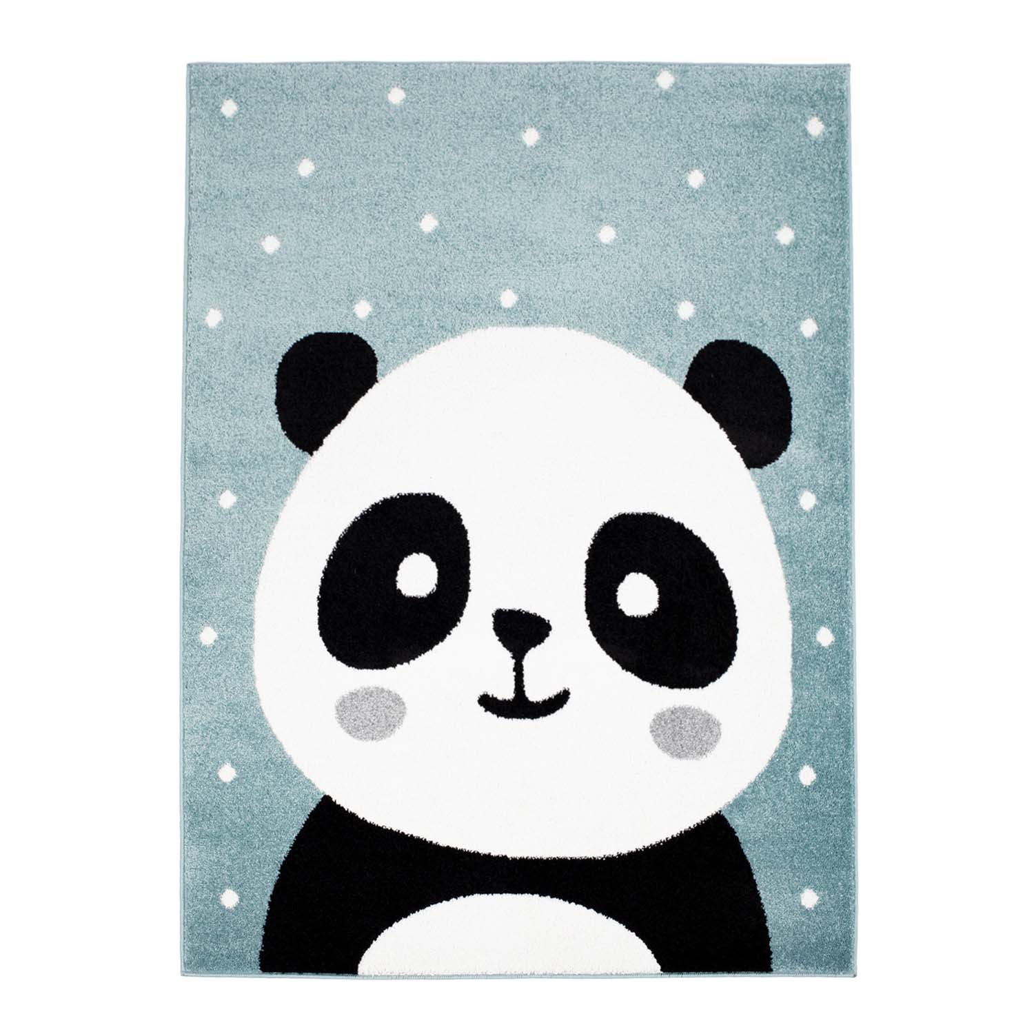 barnmatta rea barnmattan matta till för i barnrum för pojke tjej Bubble Panda blå Panda
