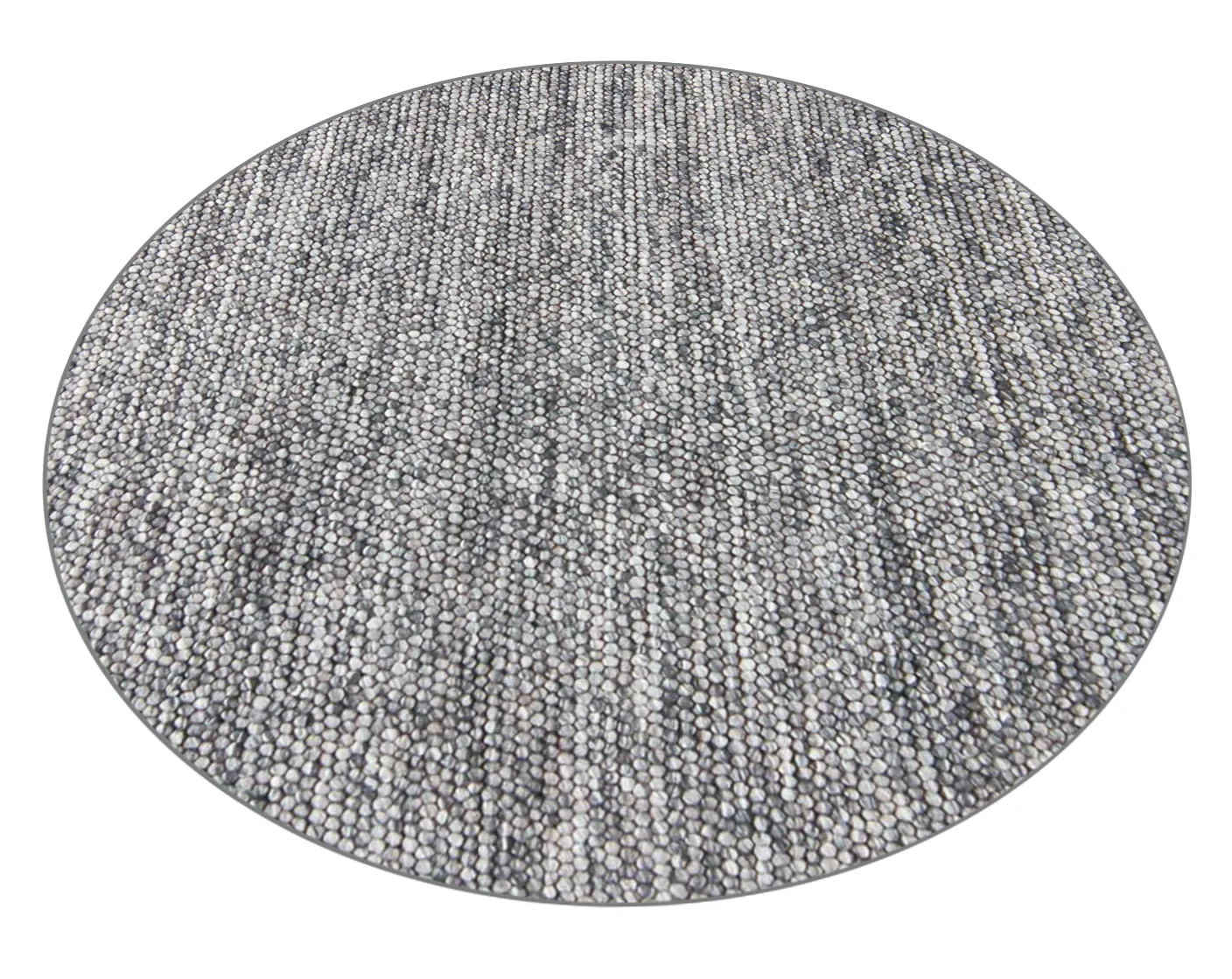 Rund matta - Avafors Wool Bubble (grå)