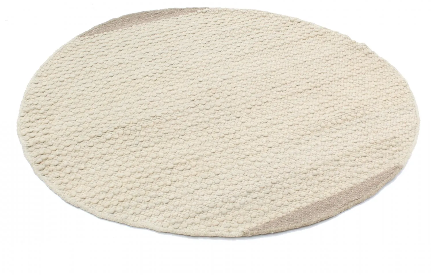 Rund matta - Odessa (beige)