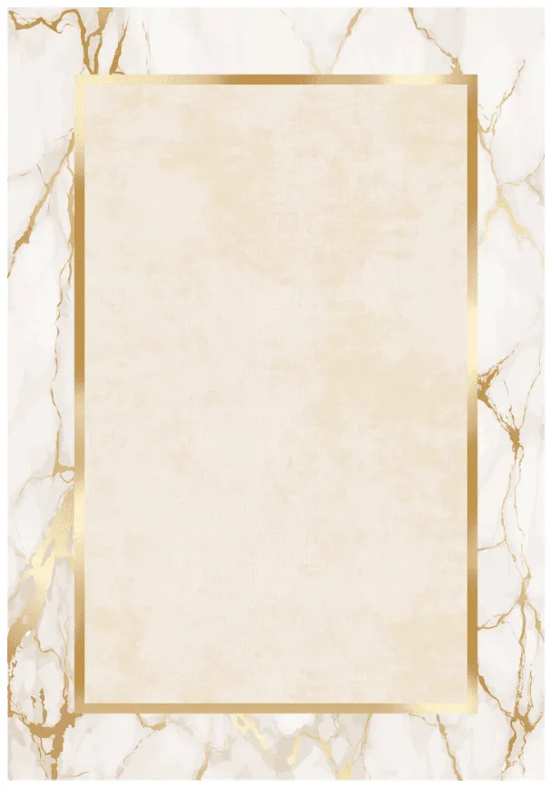 Wiltonmatta - Cerasia (beige/vit/guld)