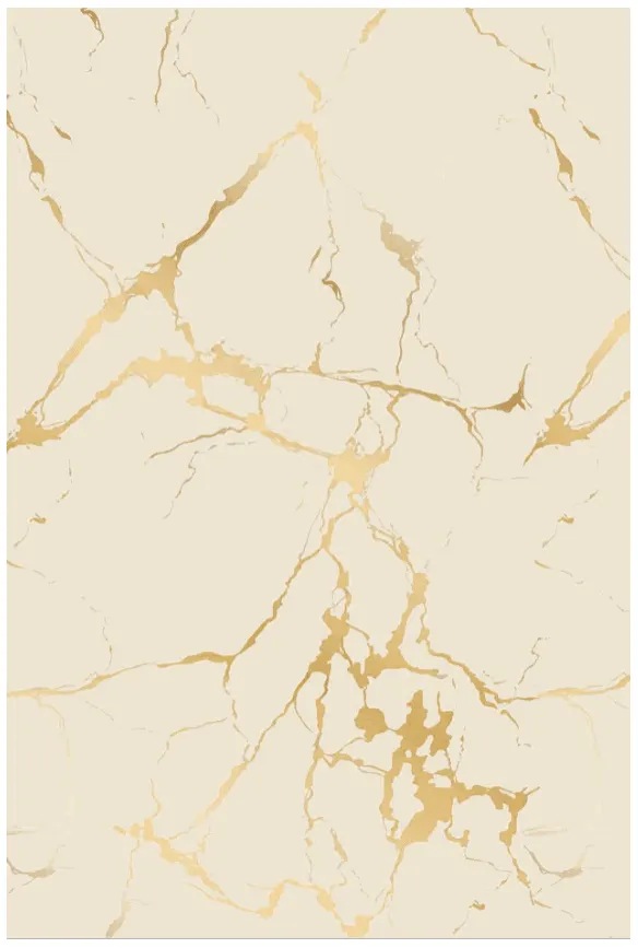 Wiltonmatta - Cesina (beige/guld)