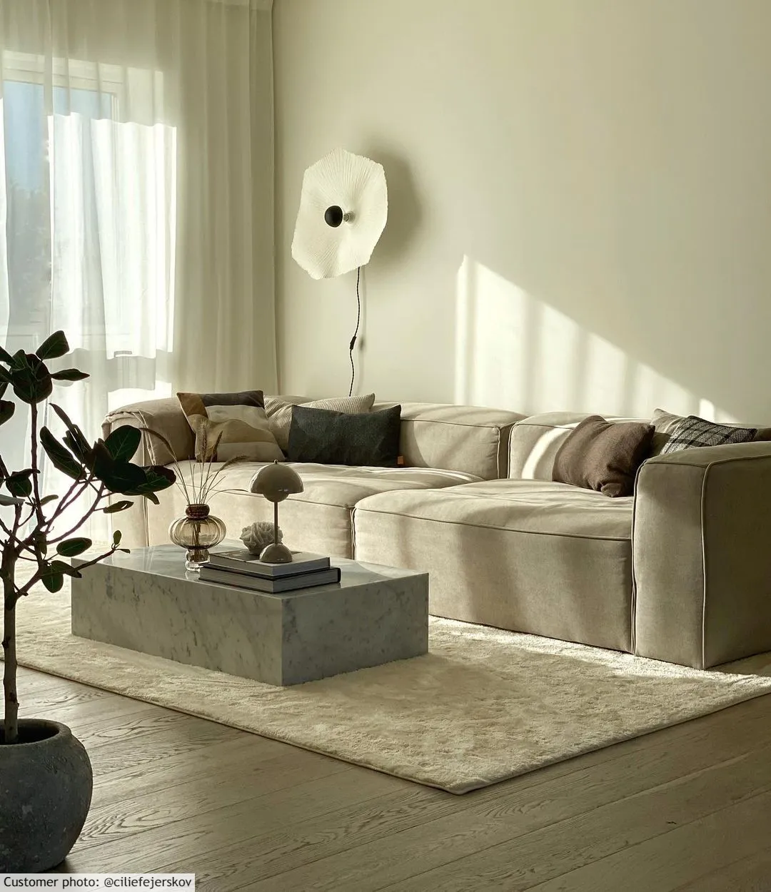 Ryamattor - Aranga Super Soft Fur (beige)