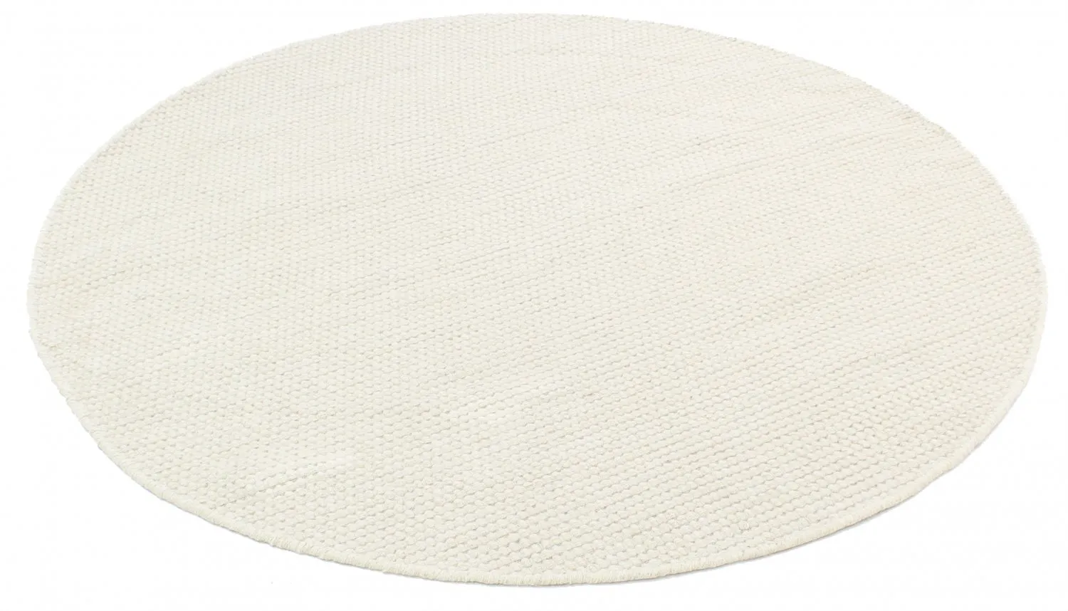 Rund matta - Coastal (cream)
