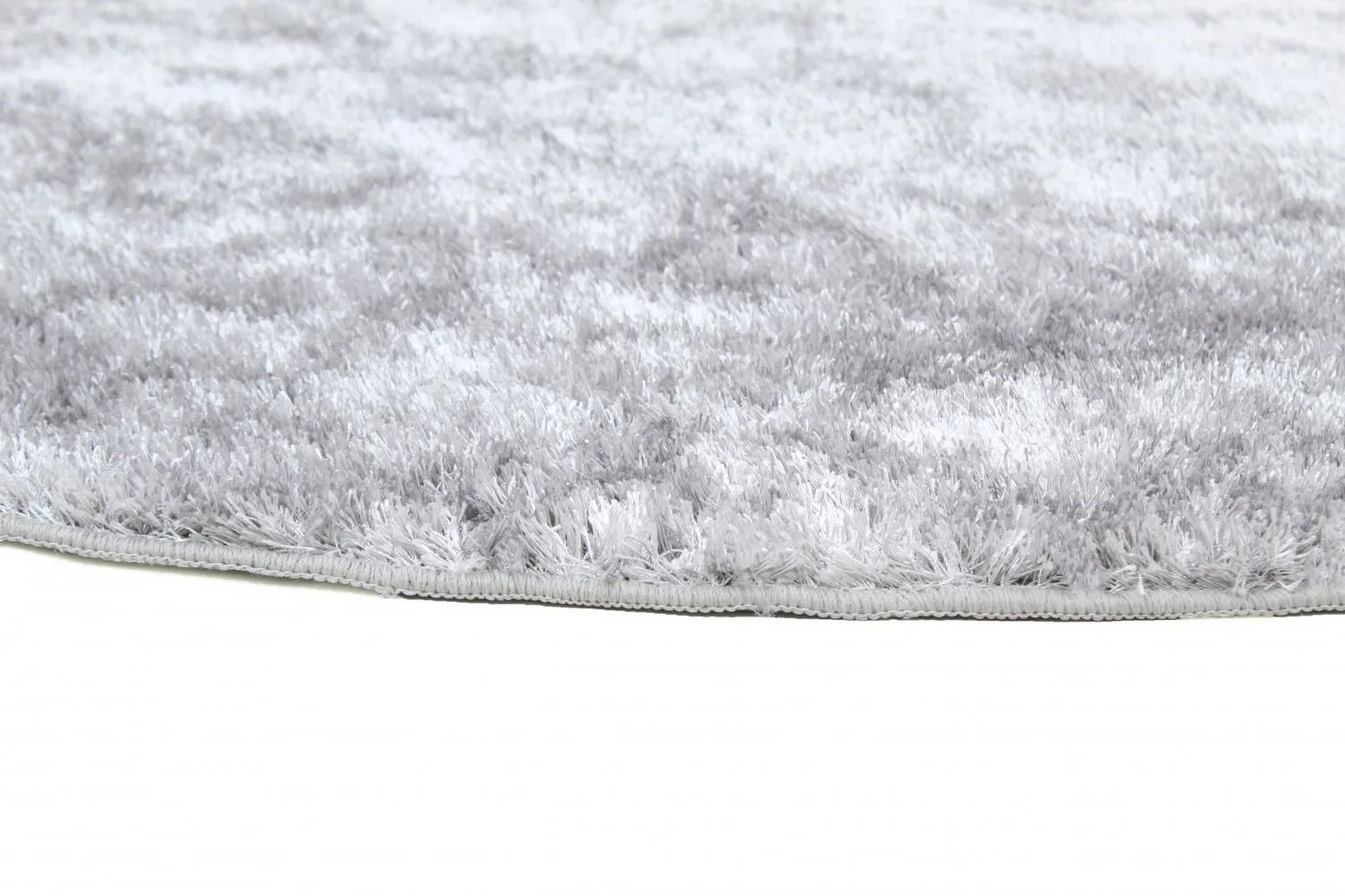 Runda mattor - Cosy (silver)