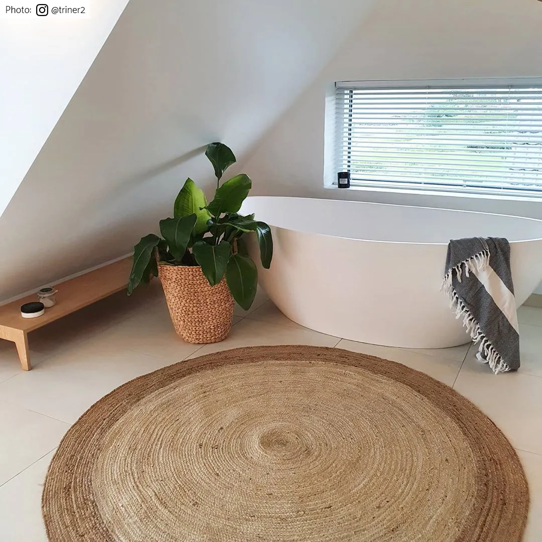 Runda mattor - Wokha (jute)