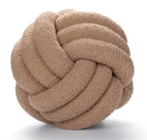 Kuddar - Knot (beige) (Storlek: 22 cm)
