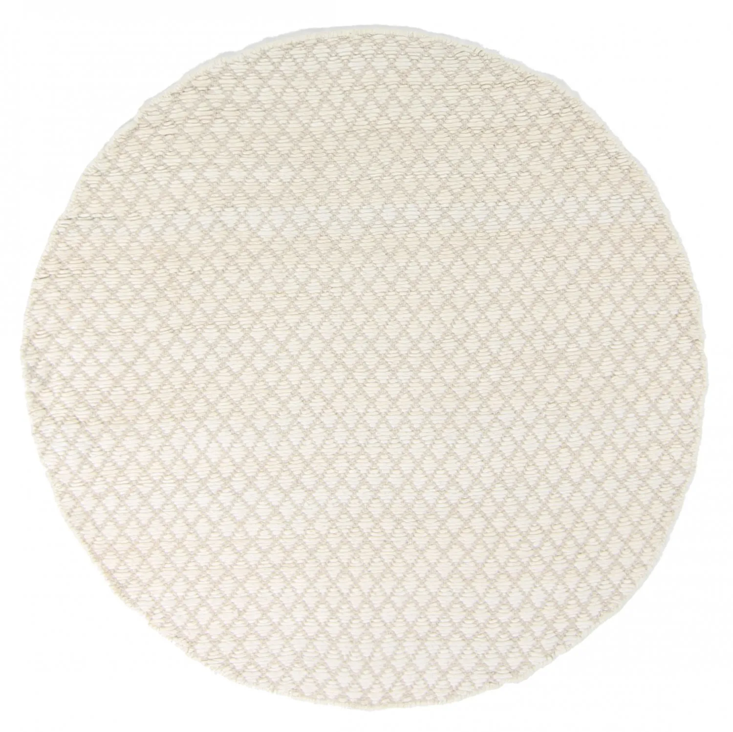 Rund matta - Belize (beige)