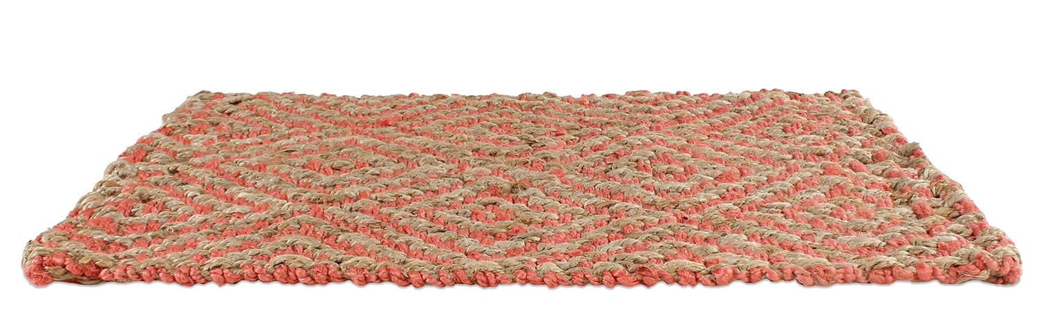Dörrmatta - Amara (natur/terracotta)