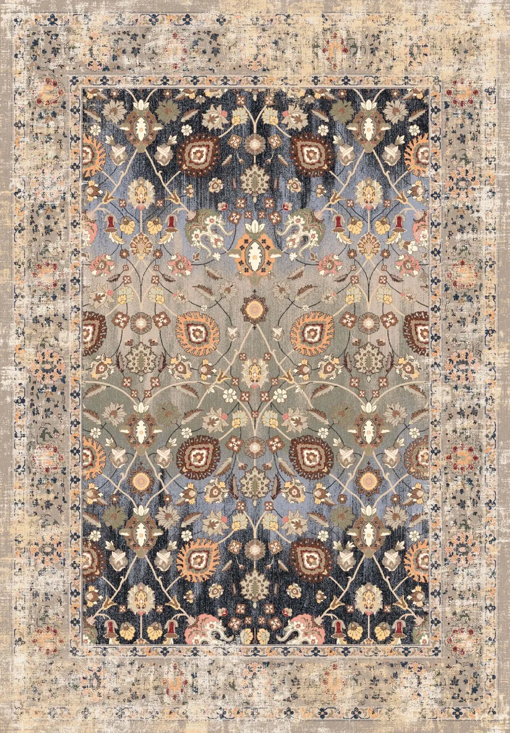 Wiltonmatta - Bouhjar (beige/multi)