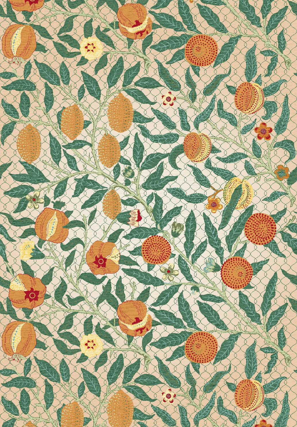 Wiltonmatta - Cosette (orange/multi)