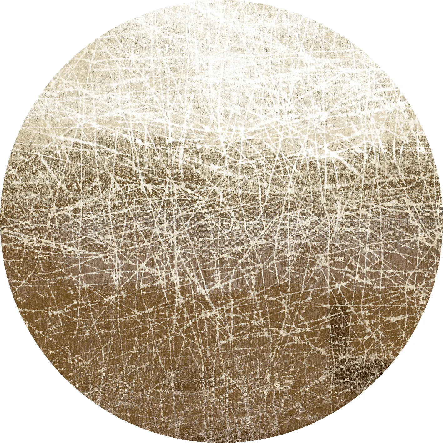 Rund matta - Jervis (beige)