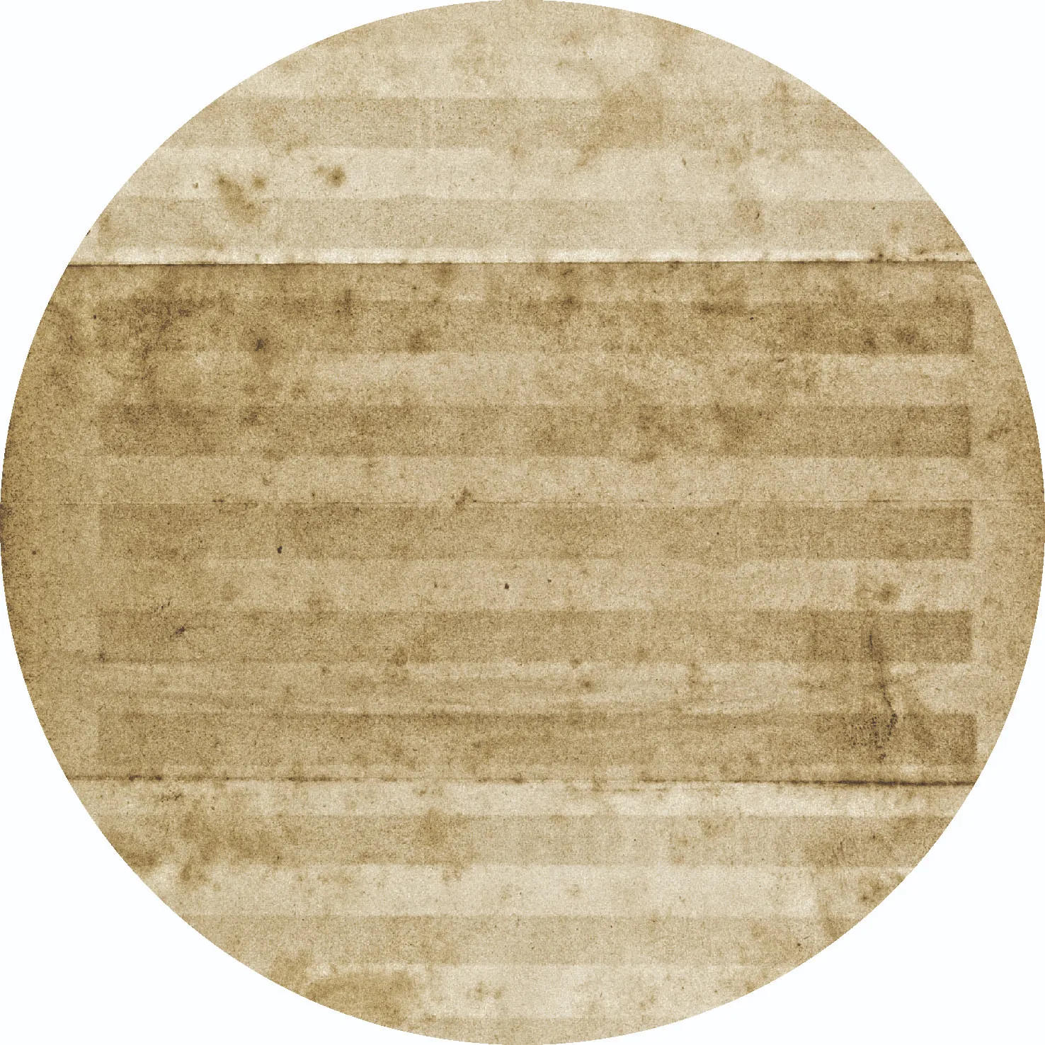 Rund matta - Lumio (beige)