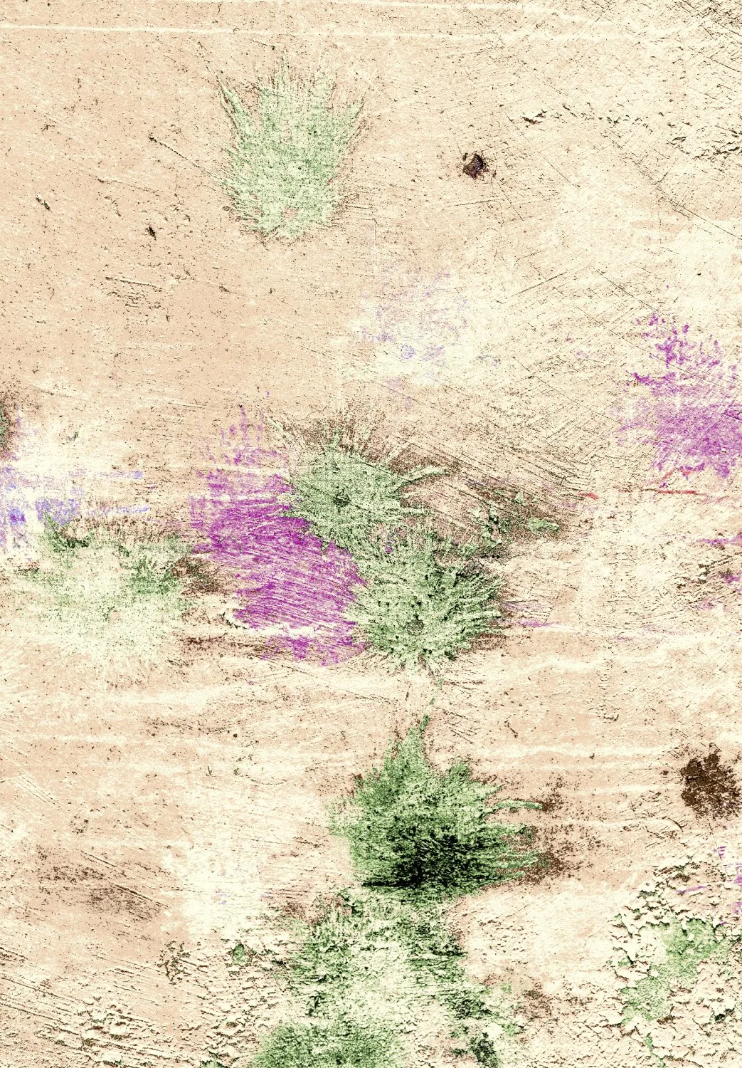 Wiltonmatta - Dimos (beige/multi)