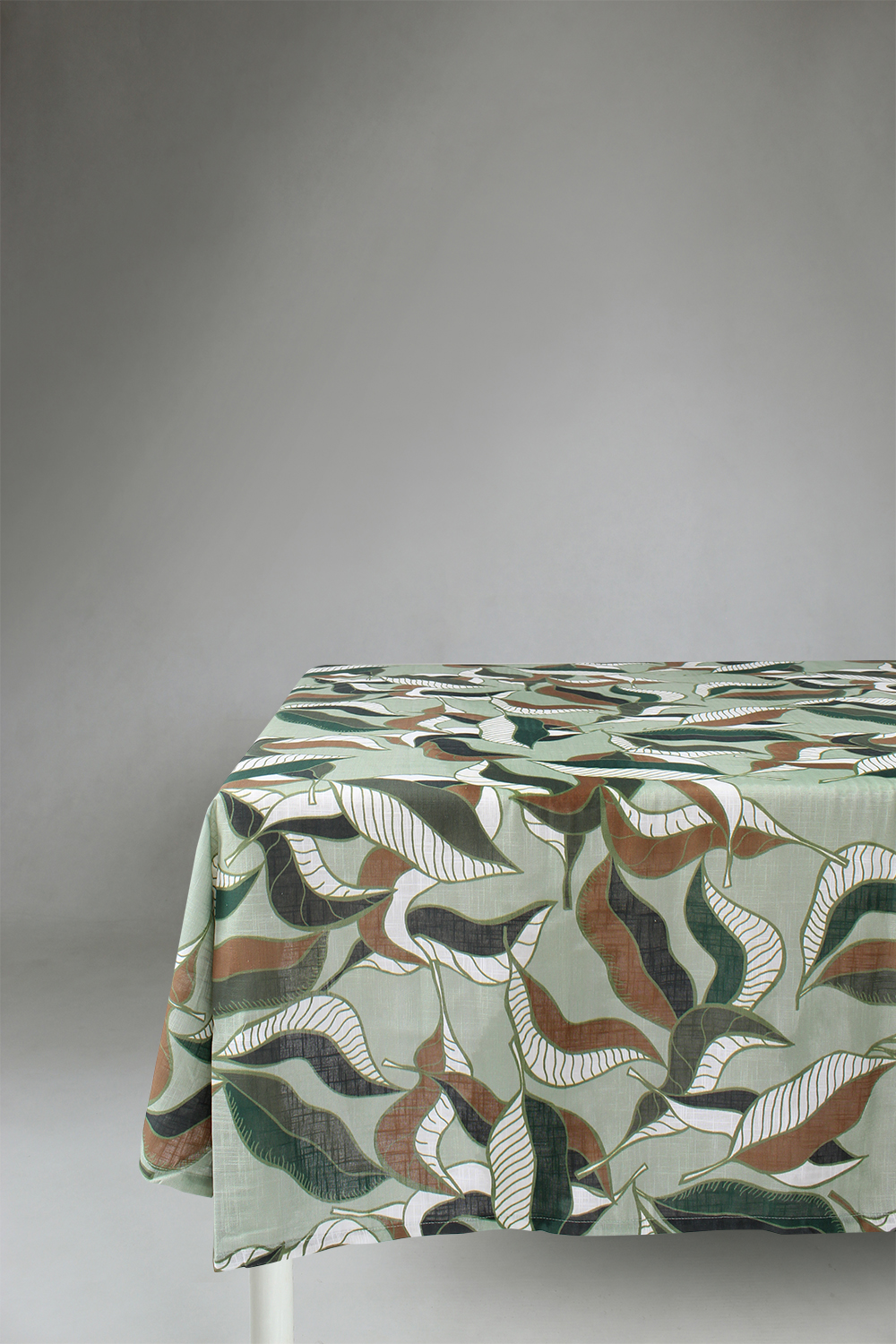 Dukar - Bomullsduk Amalie (grön) (Storlek: 140 x 250 cm)