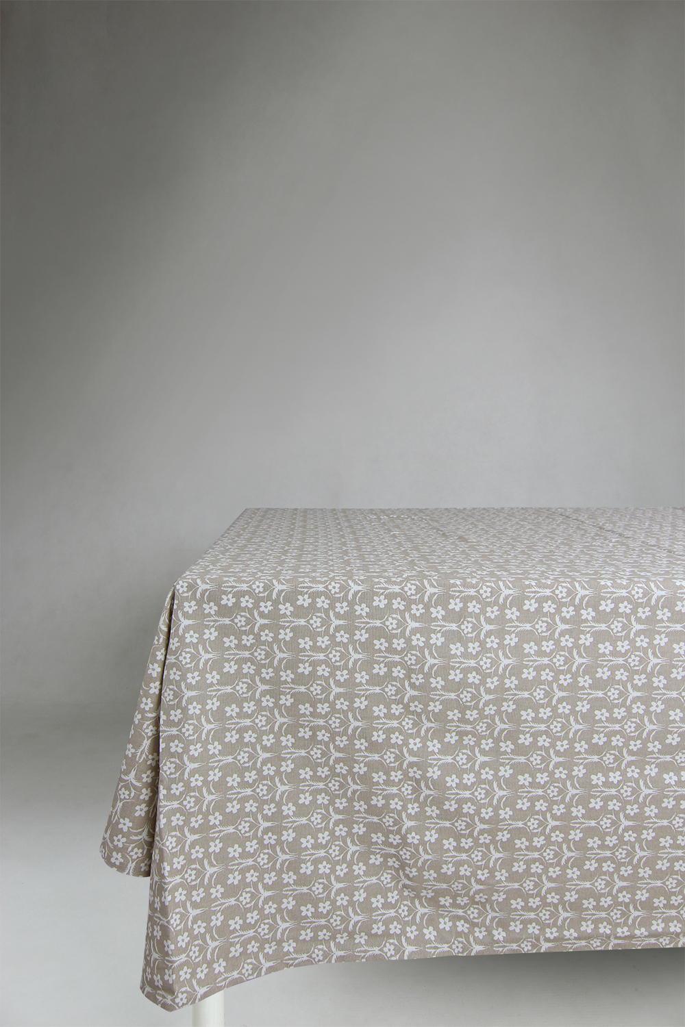 Dukar - Bomullsduk Ella (beige) (Storlek: 140 x 250)