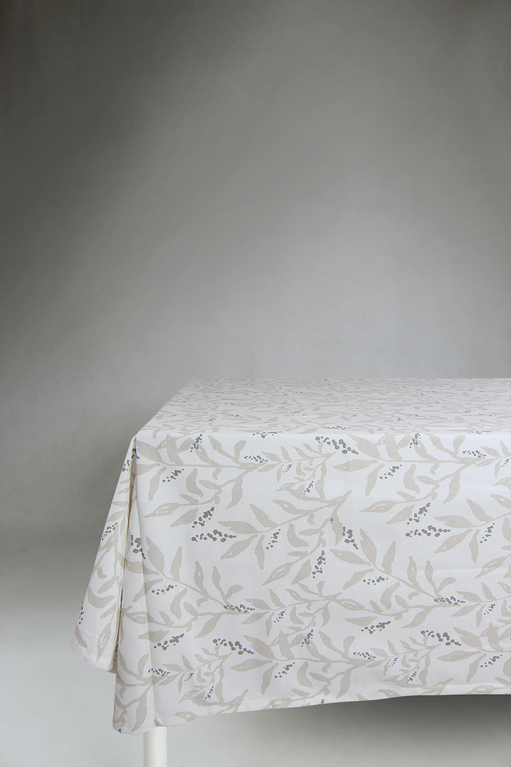 Dukar - Bomullsduk Katri (beige) (Storlek: 140 x 250)