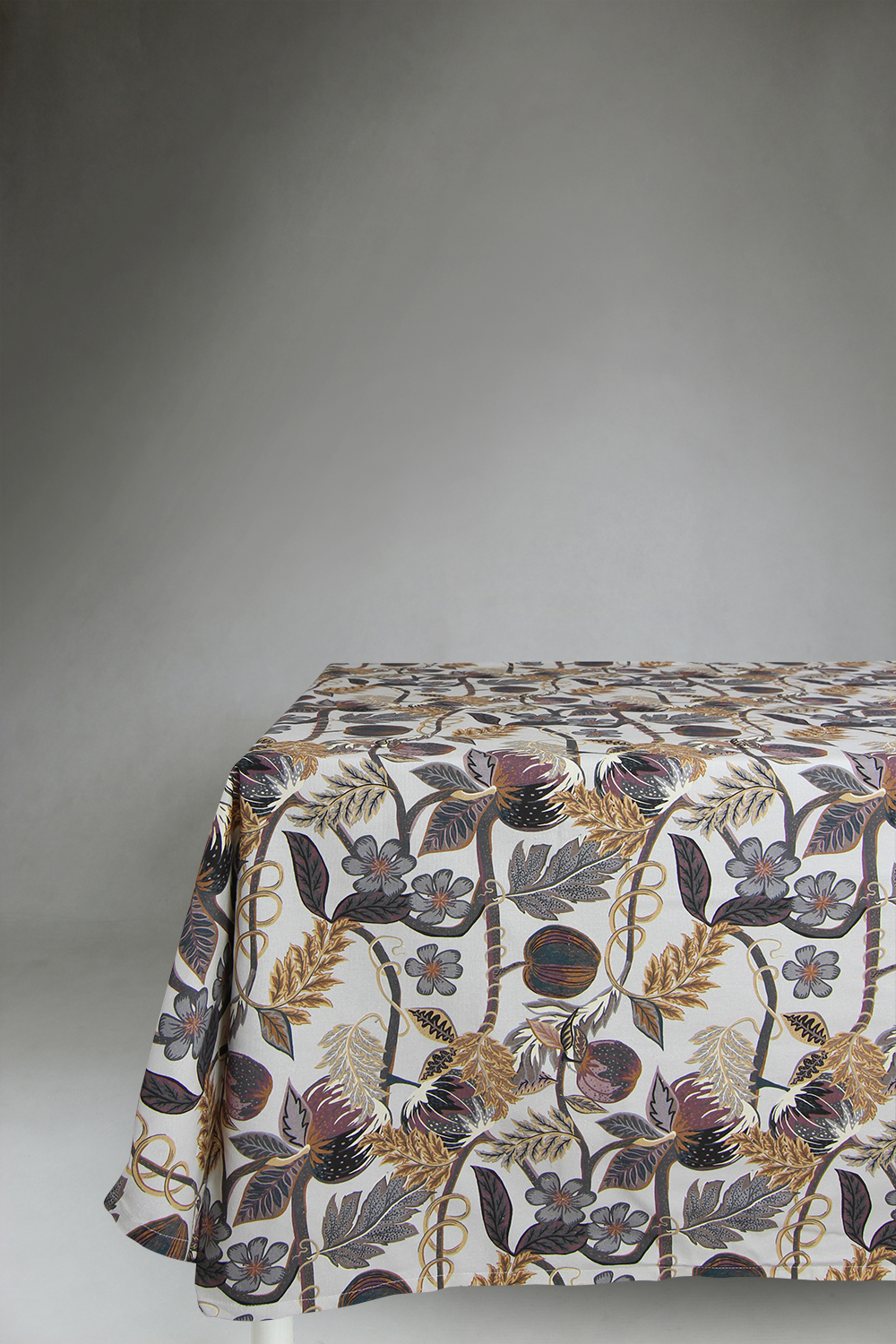 Dukar - Bomullsduk Lise (brun) (Storlek: 140 x 250 cm)