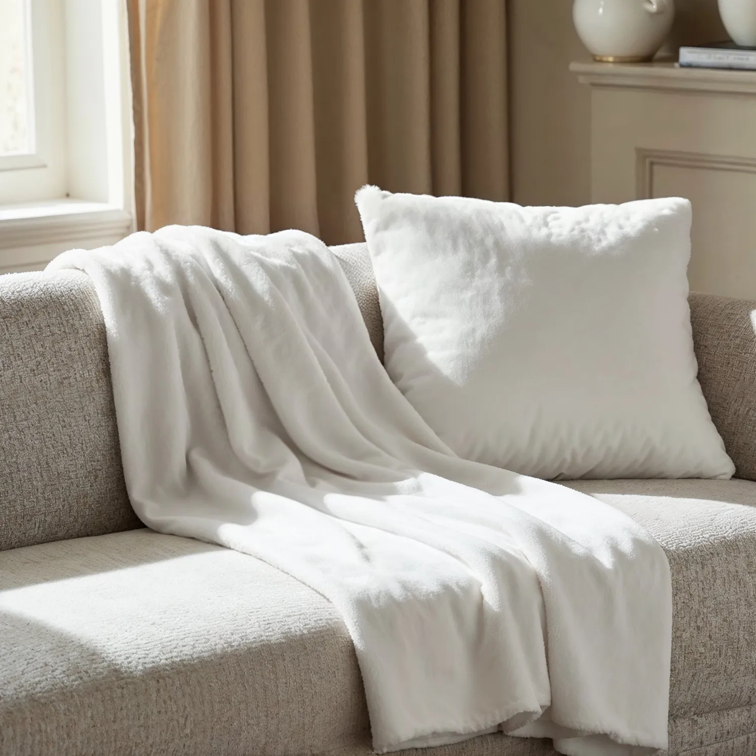 Filtar - Aranga Super Soft Throw (vit)