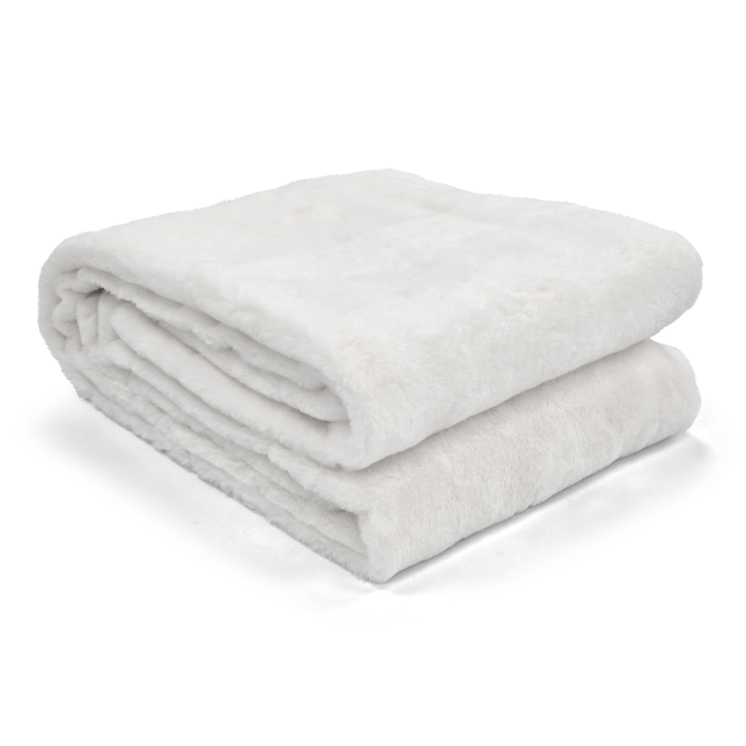 Filtar - Aranga Super Soft Throw (vit) (Storlek: 130 x 170 cm)