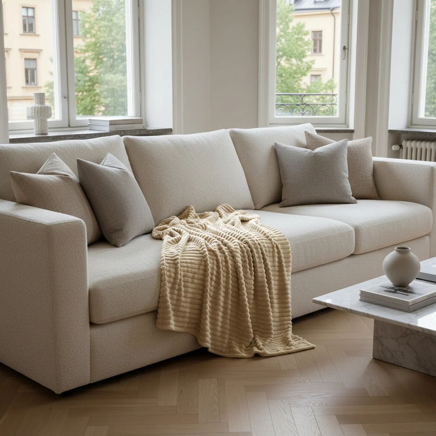 Filtar - Haines Blanket (beige)