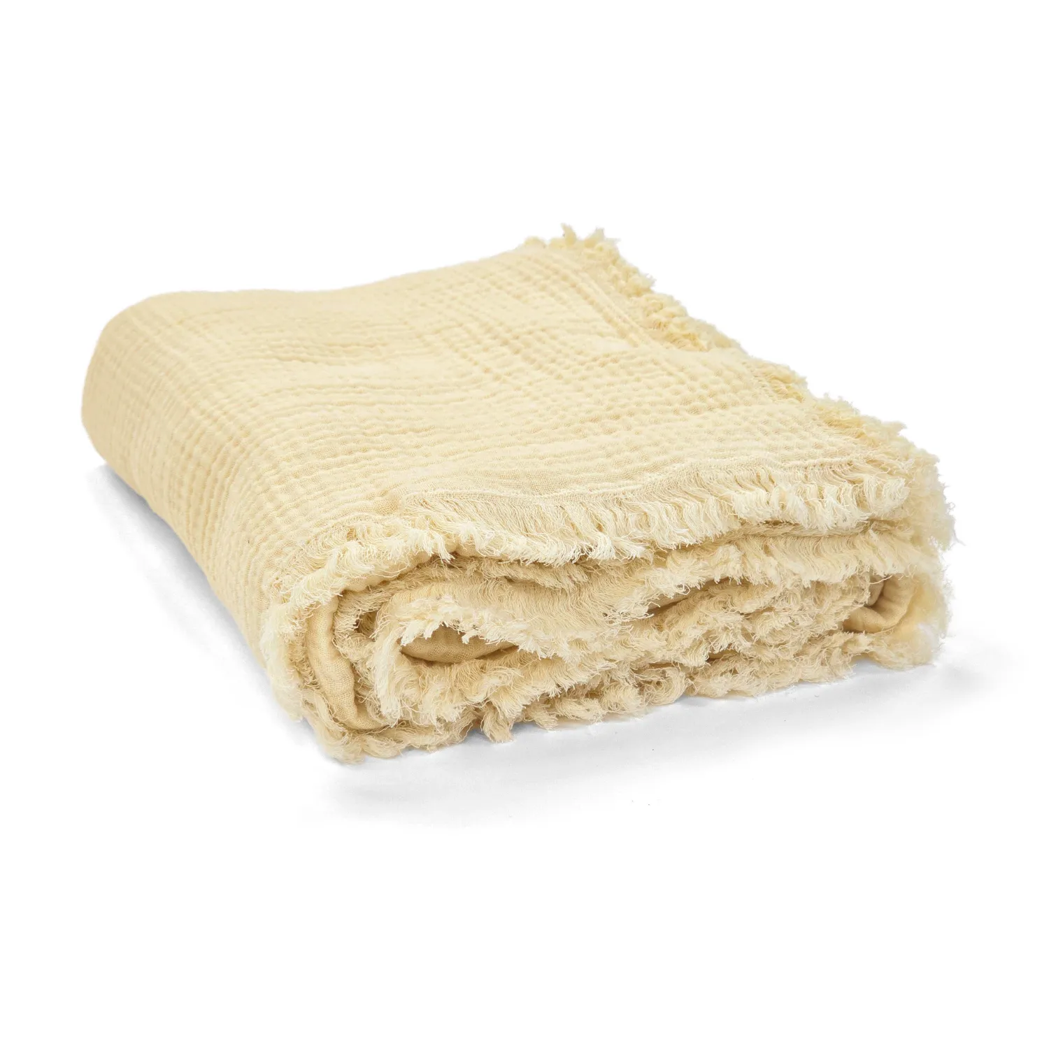 Filtar - Muslinpläd - Dorena (cream)