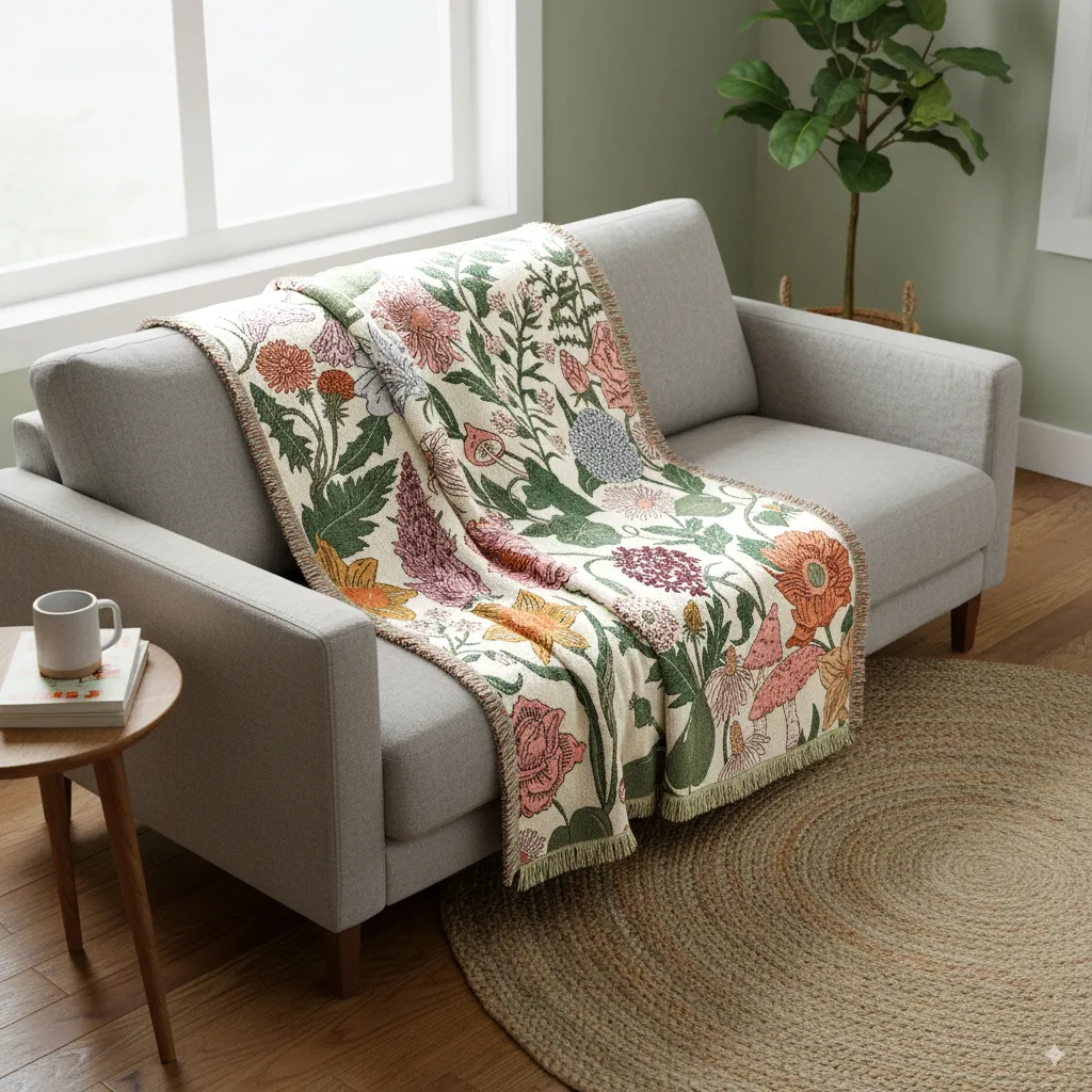 Filtar - Fiori Tapestry Blanket (multi)